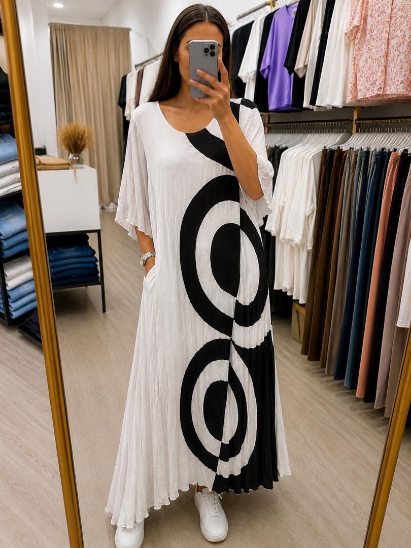 Стильное платье oversize – идеальный выбор для комфортн...