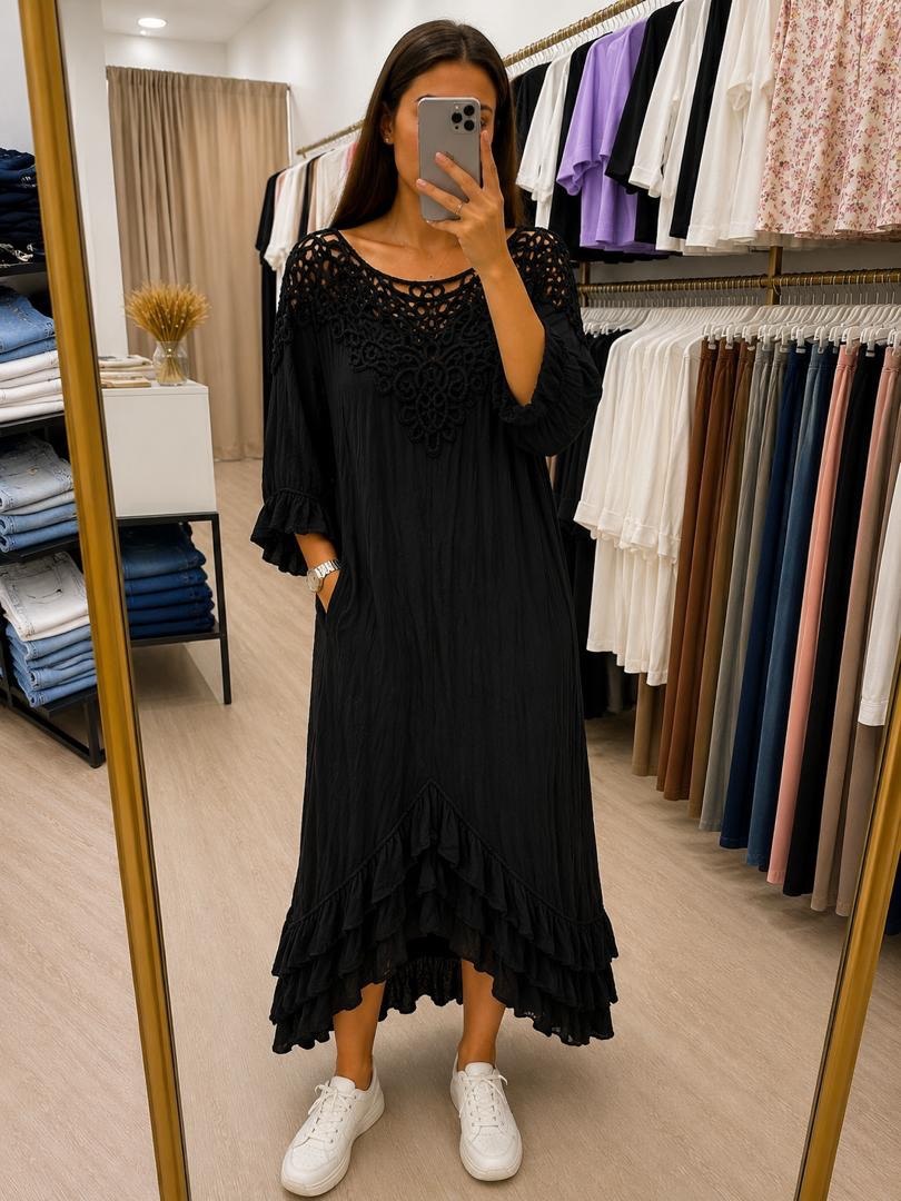 Стильное платье oversize – идеальный выбор для комфортн...