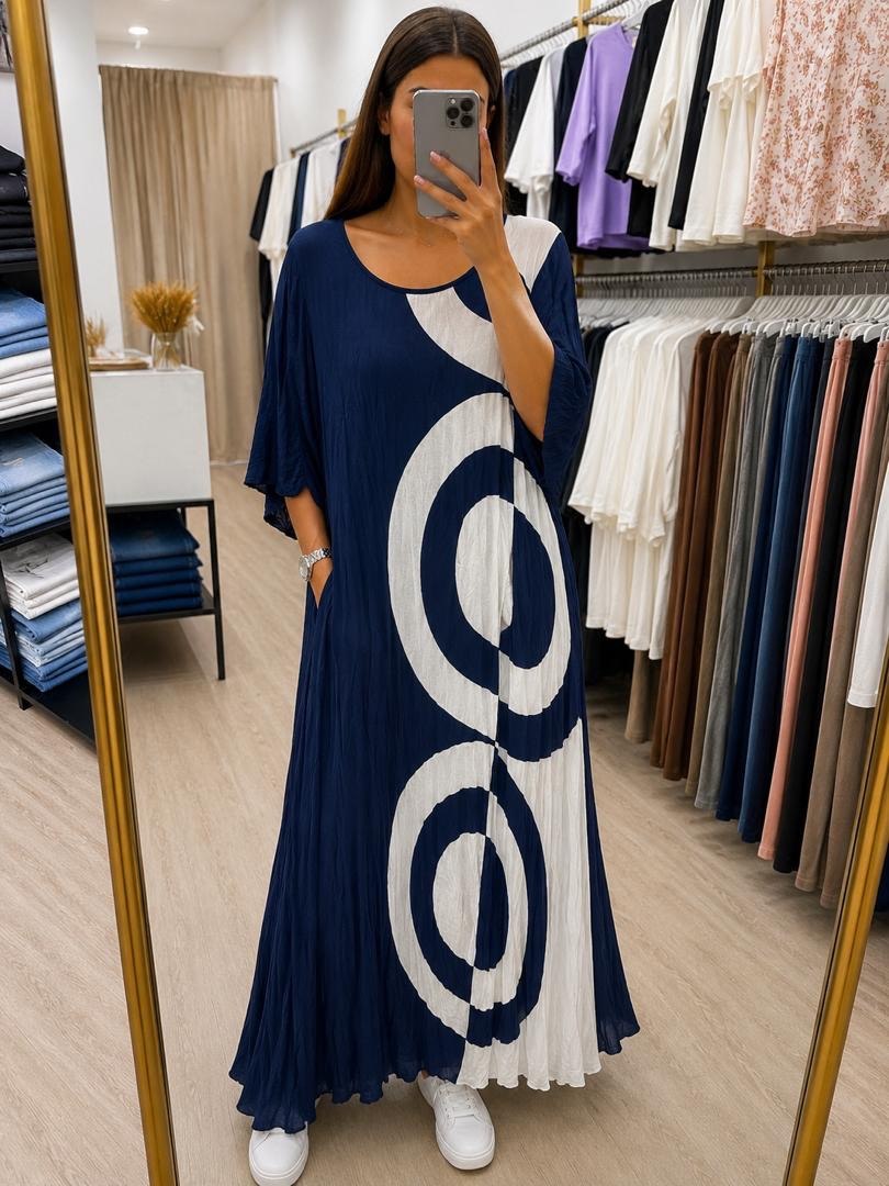 Стильное платье oversize – идеальный выбор для комфортн...
