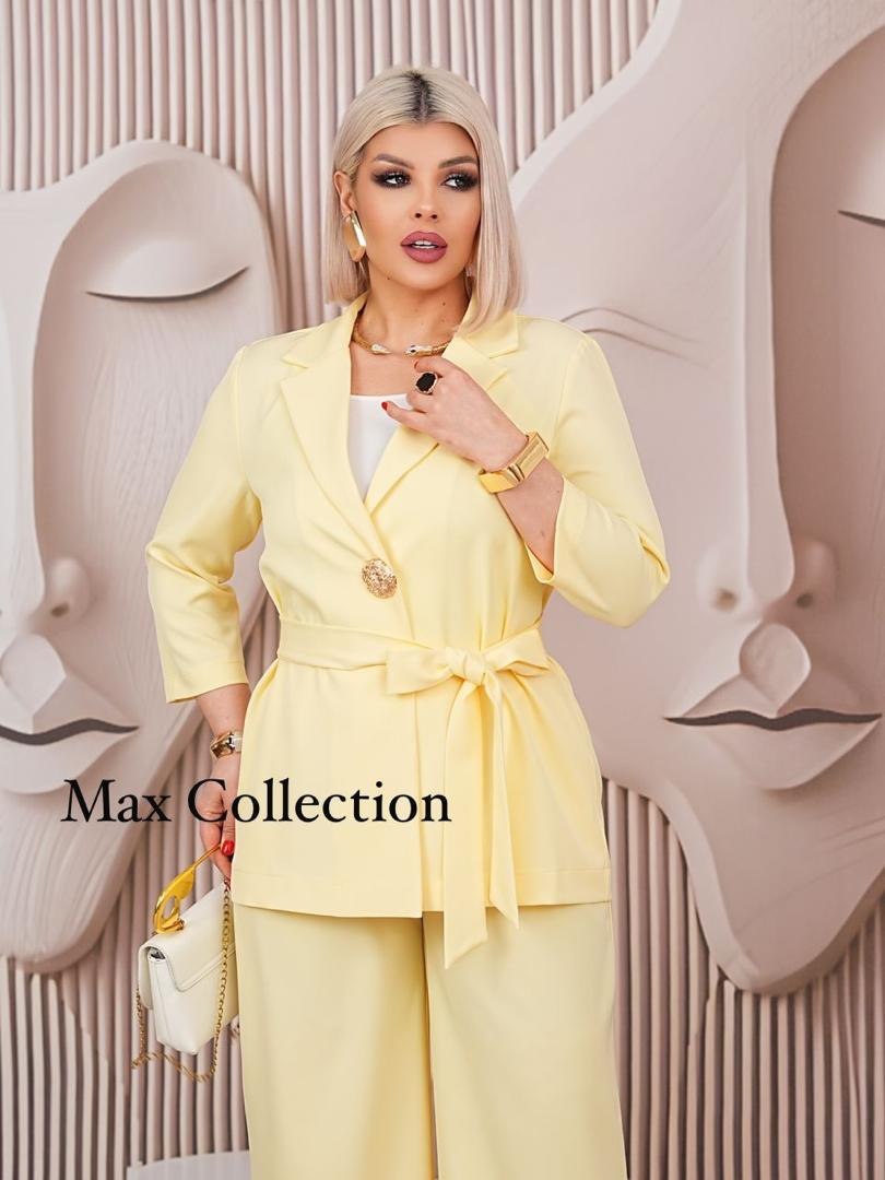 Новинка !!!
3-ка Пиджак без подклада 
Брюки с замком … ...