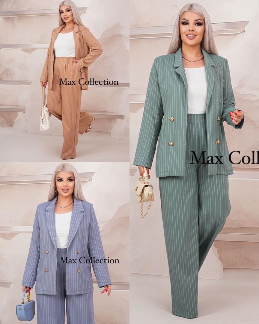 Летняя 2-ка 
без подклада с золотыми пуговицами 
Ткань:...