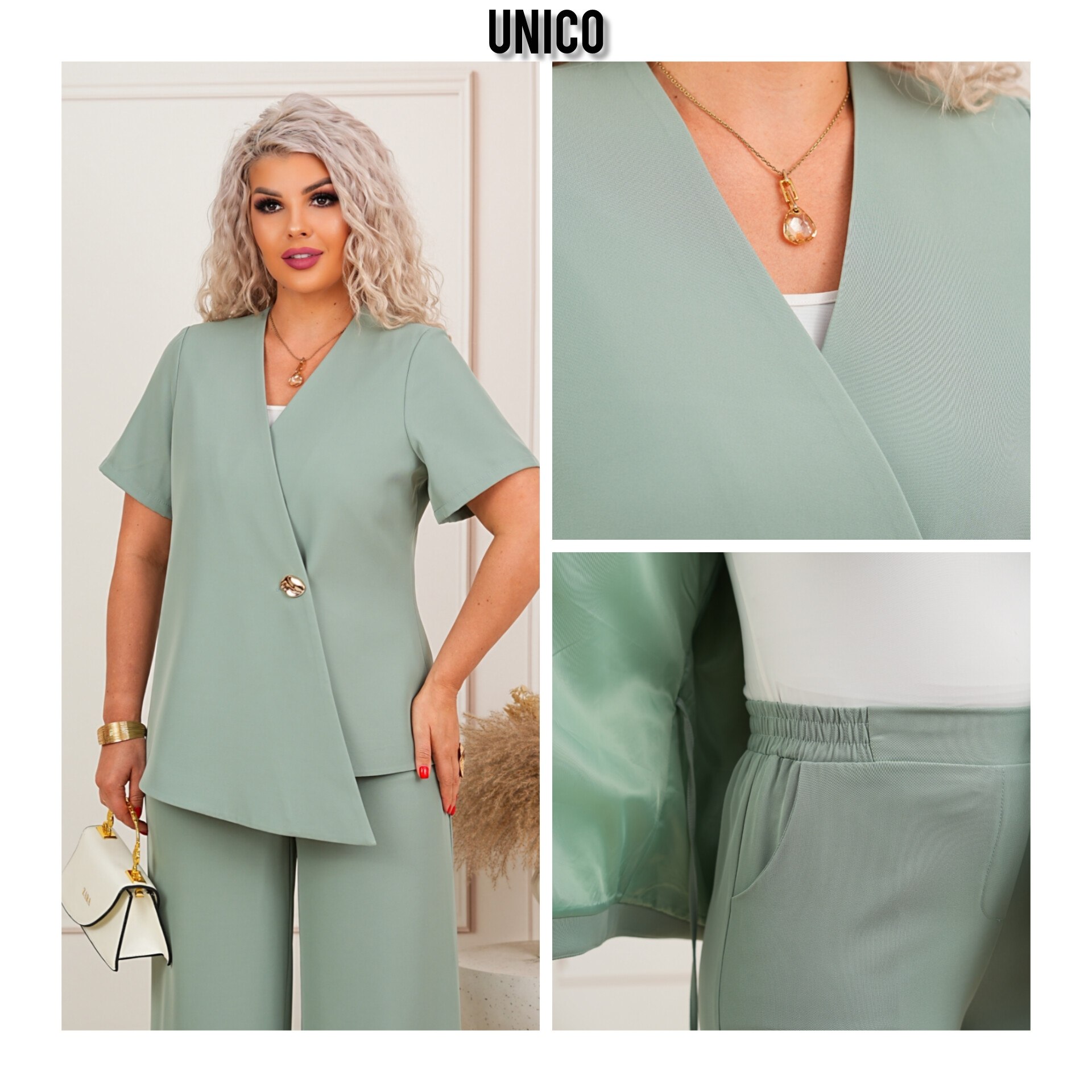 Женский костюм UNICO ✨
Элегантный и комфортный костюм, ...