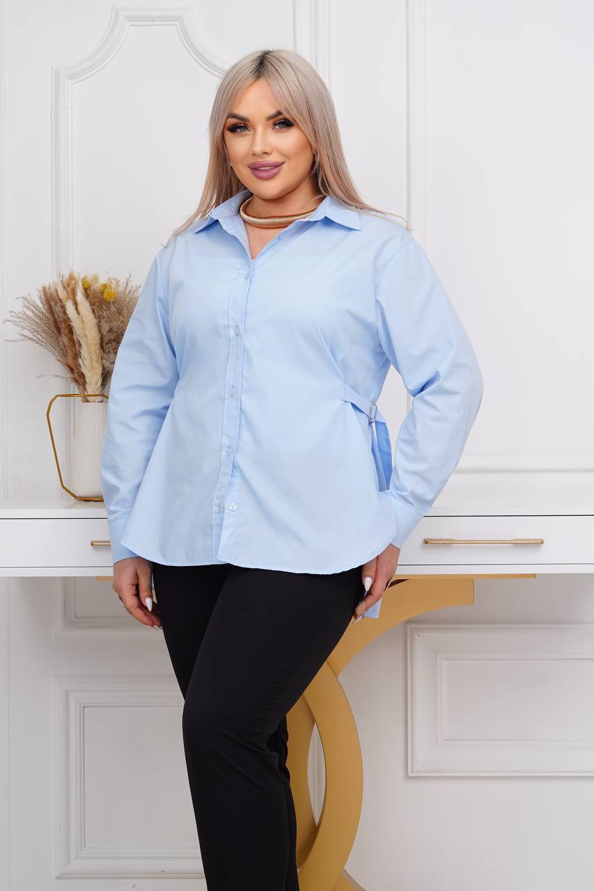 Базовая майка из трикотажа “лапша” для Plus Size
Комфор...