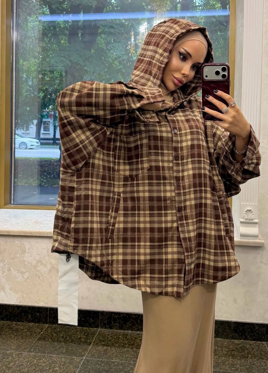 Получили повтор😍
Стильный бомбер-рубашка в актуальную к...