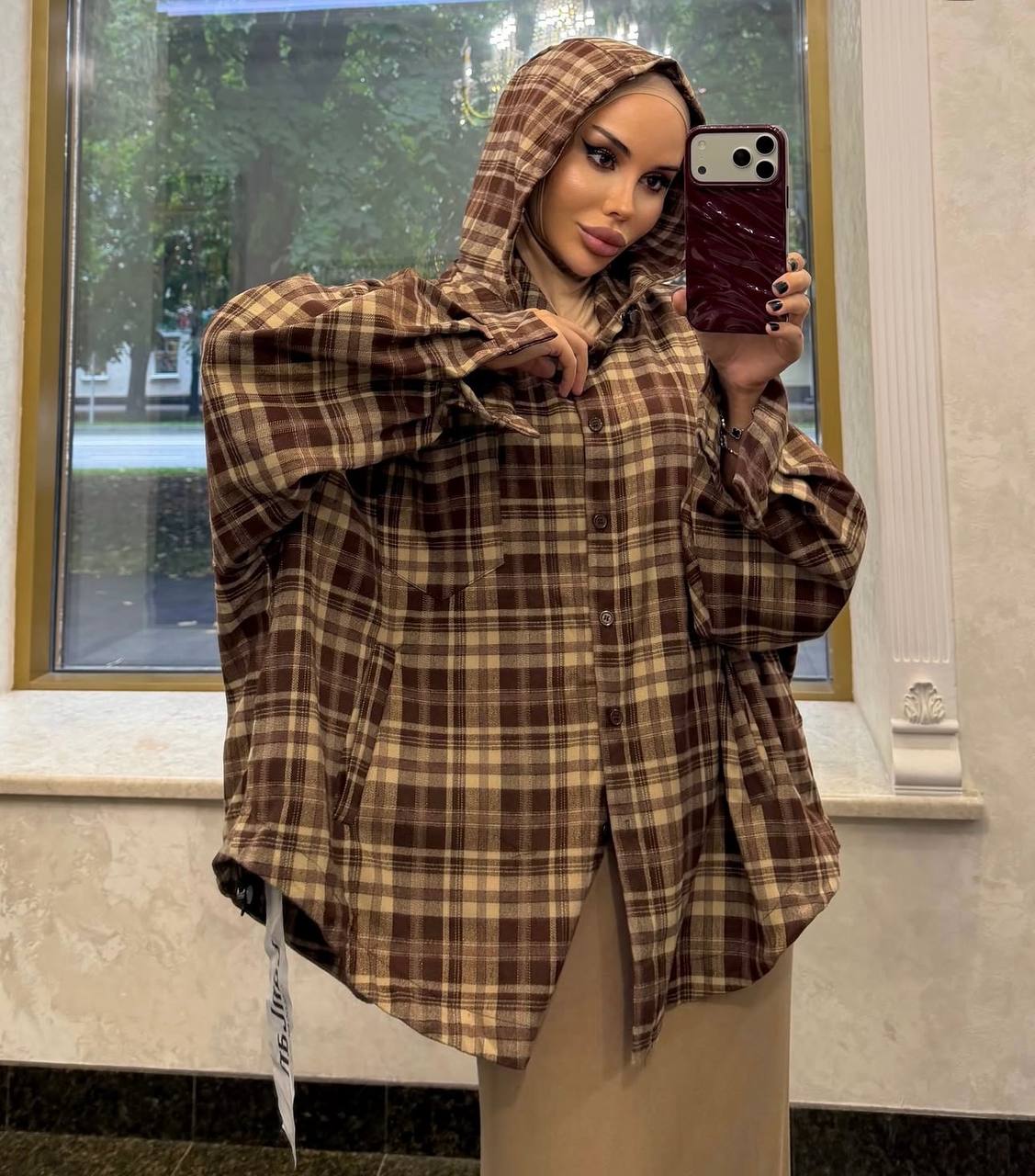 Получили повтор😍
Стильный бомбер-рубашка в актуальную к...