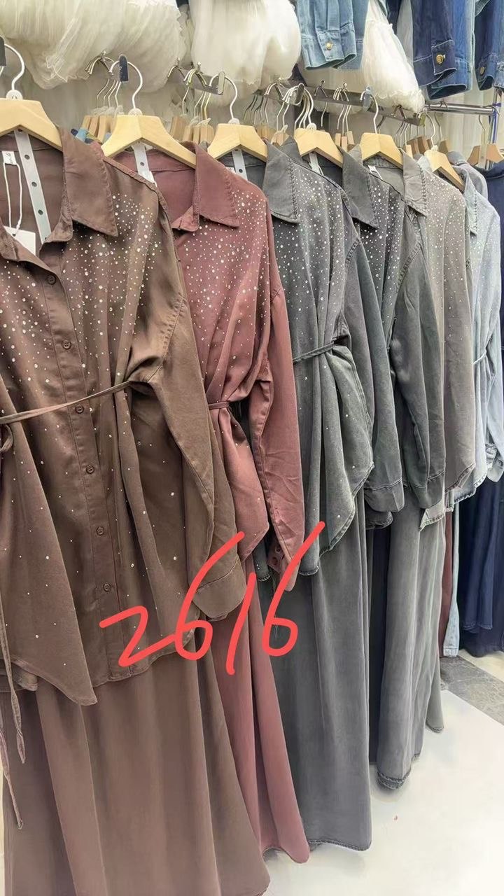 Рубашка + юбка двойки !!!!
✅Ткань джинса купре летняя 
...