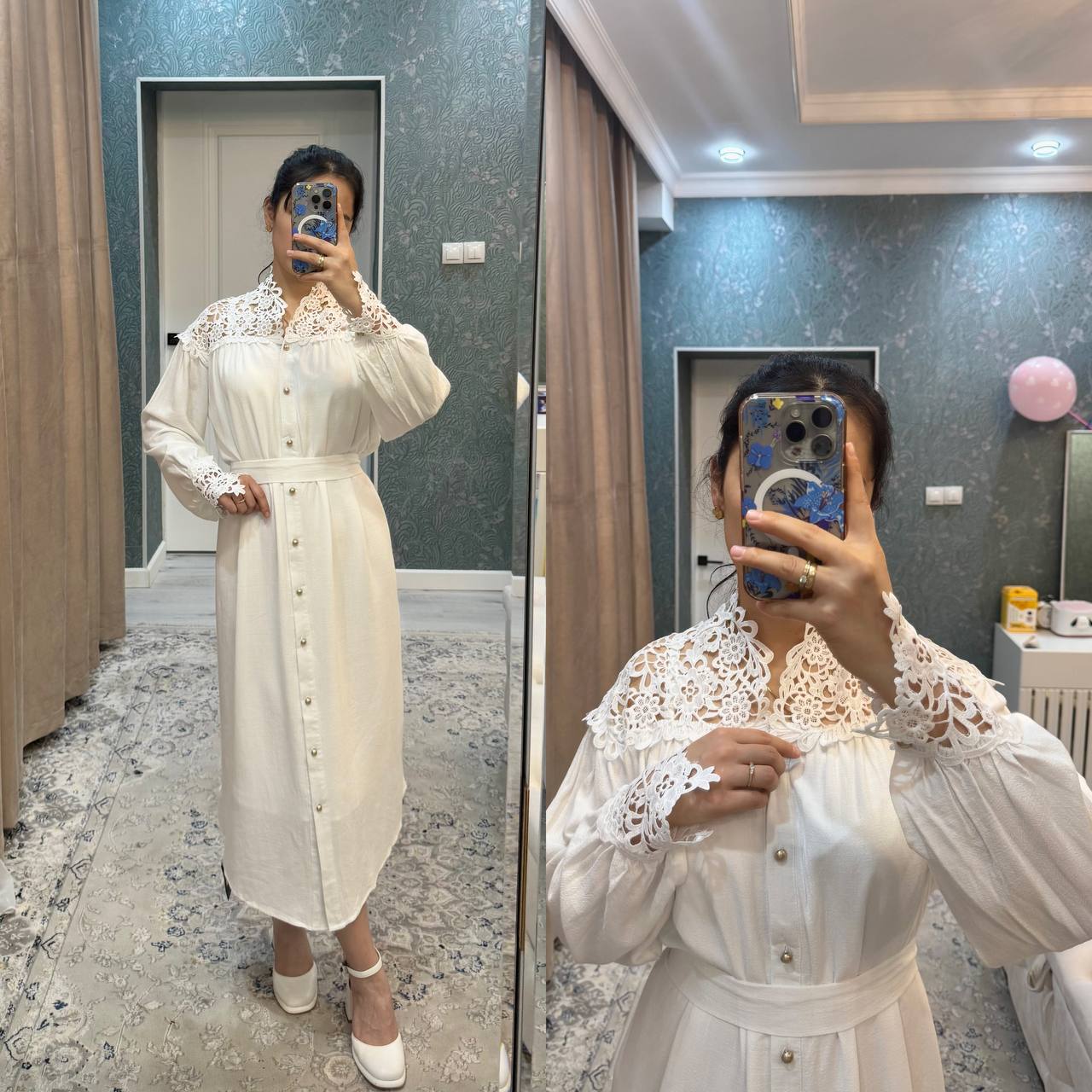 Платье с ажу...