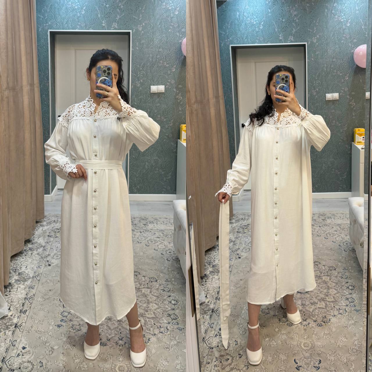 Платье с ажу...