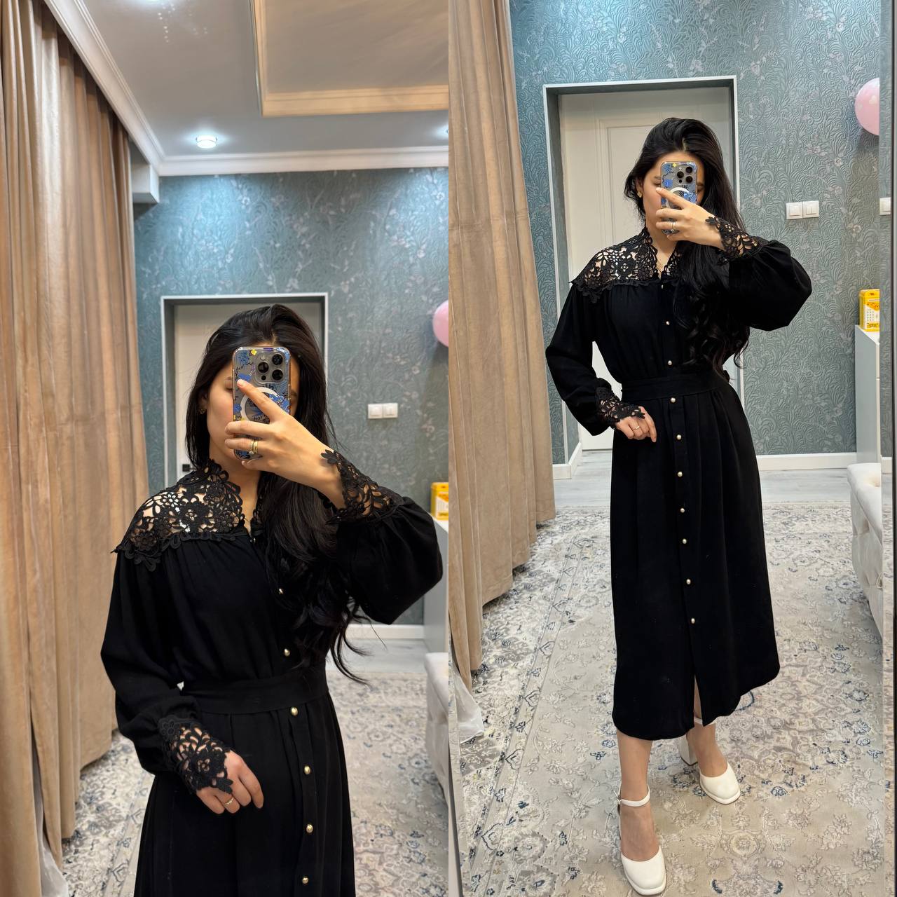 Платье с ажу...