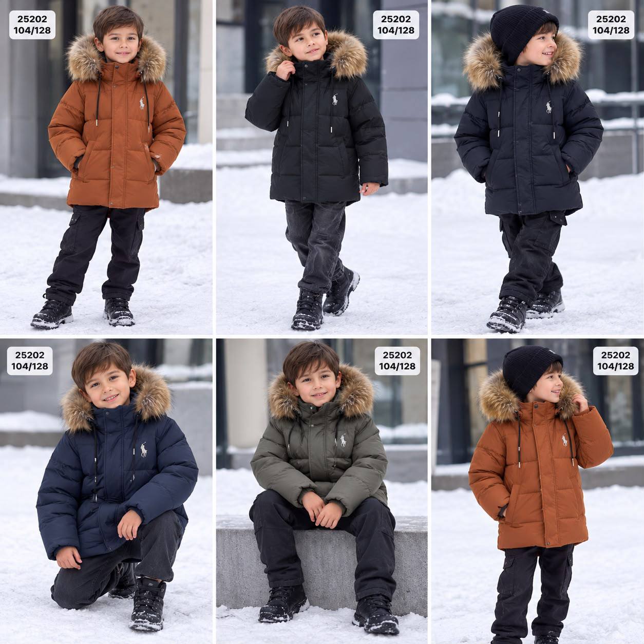ЗИМНИЕ КУРТКИ🤩
🆔 КОД: 25202
🔢 РАЗМЕРЫ: 104/128
🚶‍♂️ВОЗР...