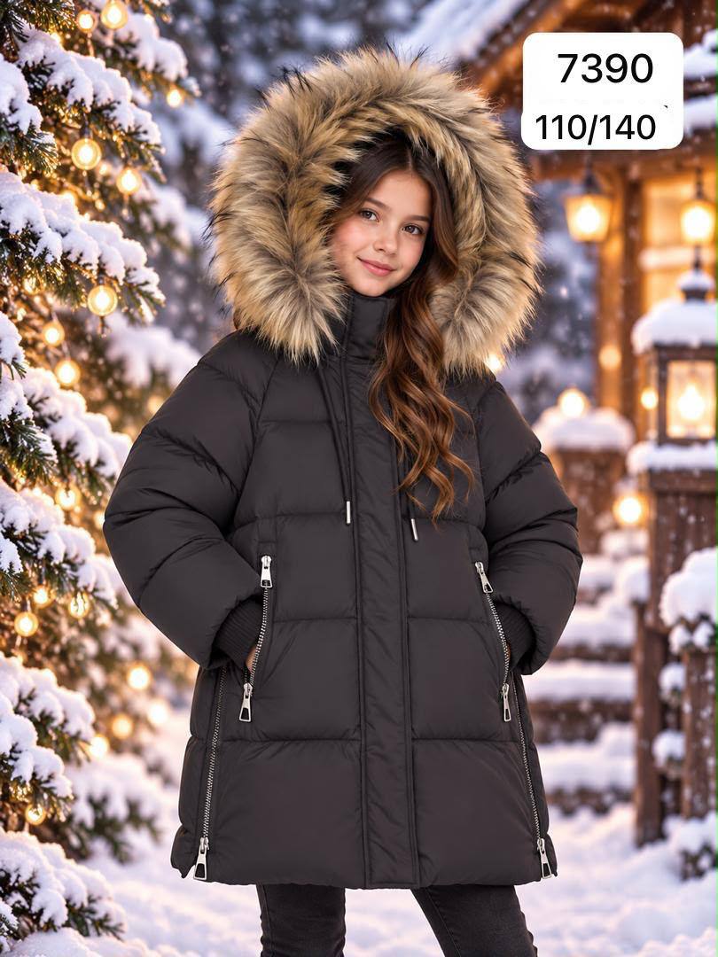 ЗИМНИЕ КУРТКИ🤩
🆔 КОД: 7389
Пачка 6 штук 
🔢 РАЗМЕРЫ: 110...