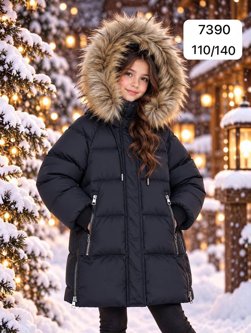 ЗИМНИЕ КУРТКИ🤩
🆔 КОД: 7389
Пачка 6 штук 
🔢 РАЗМЕРЫ: 110...