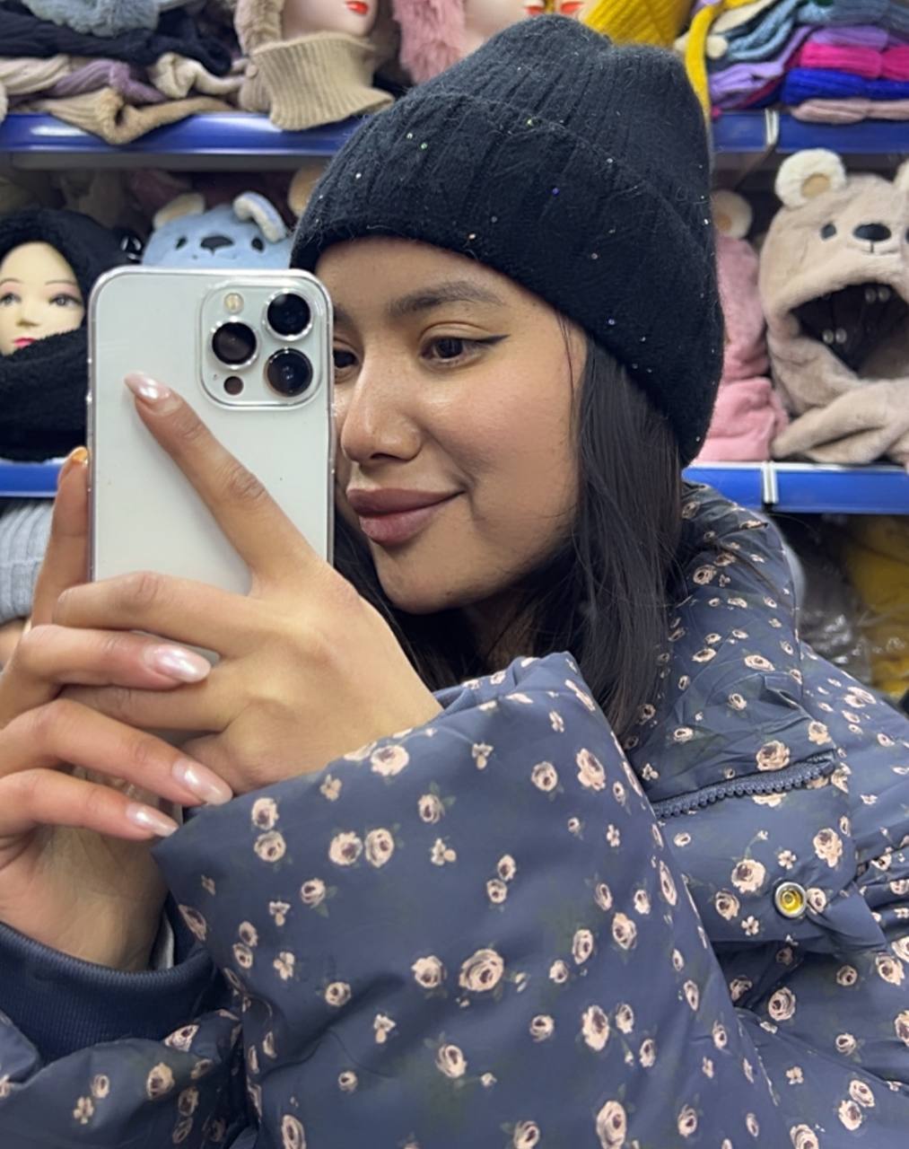 шапочка с па...