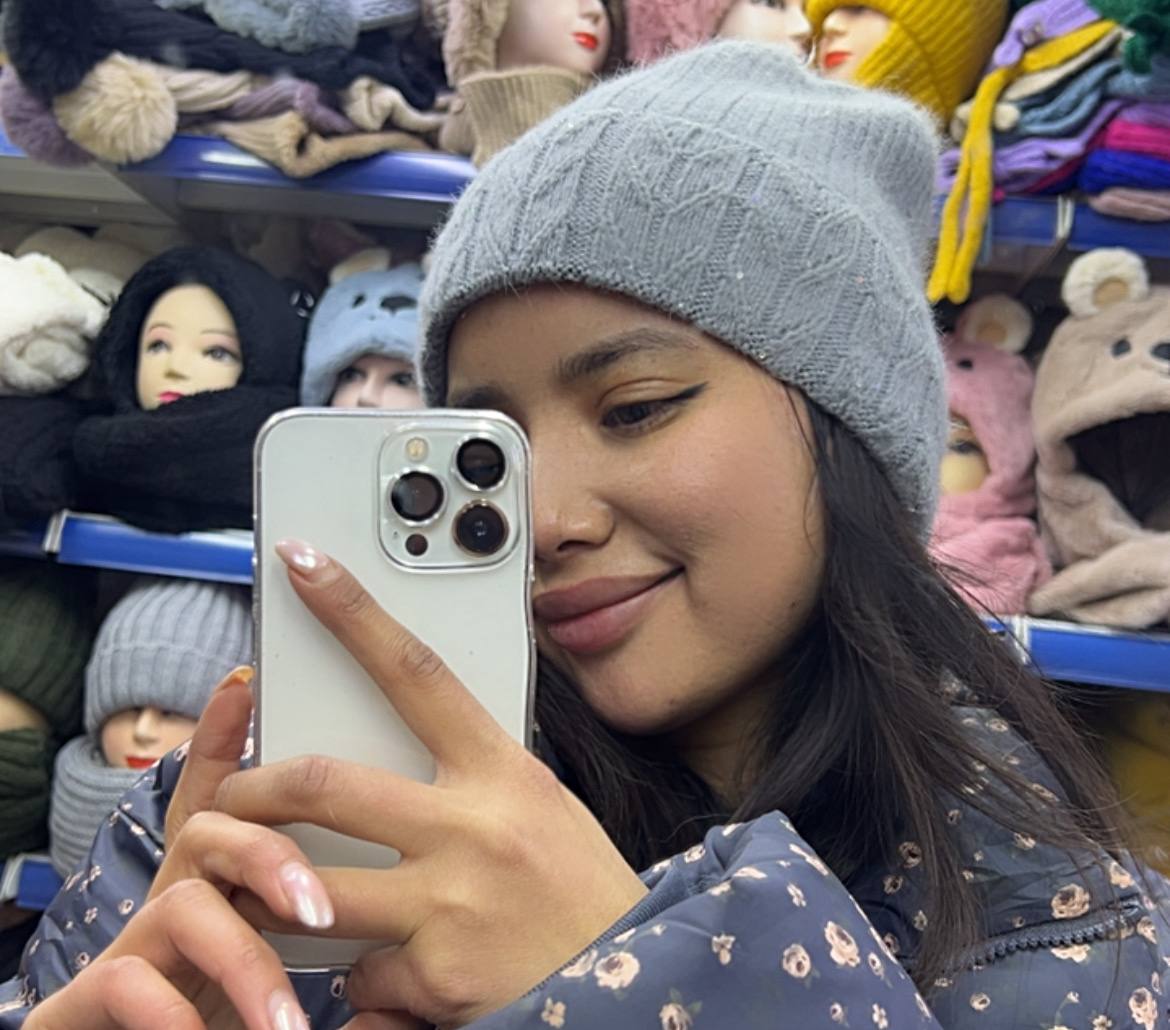 шапочка с па...