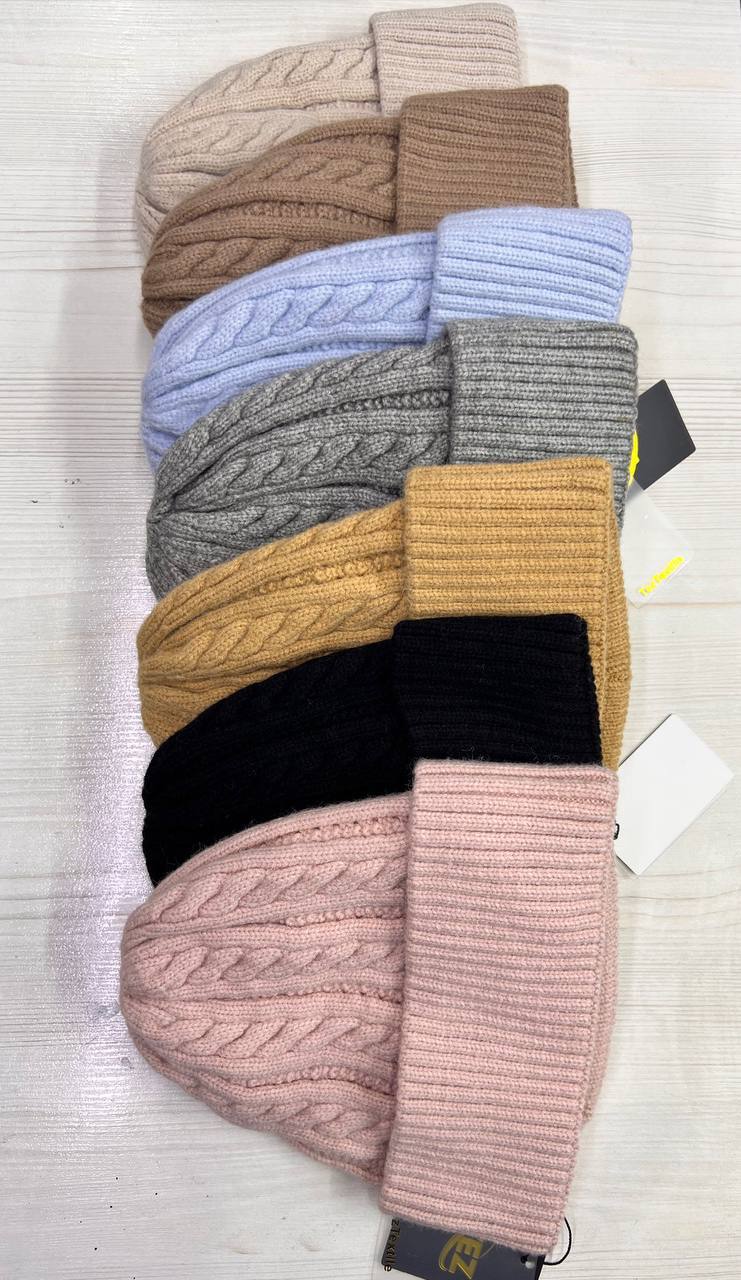 Шапки с коса...