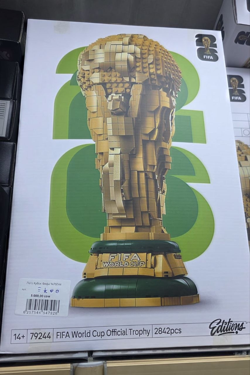 Лего FIFA World Cup
Цена:3600сом